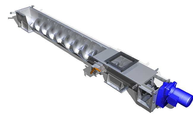 不銹鋼無(wú)軸螺旋輸送機(jī)